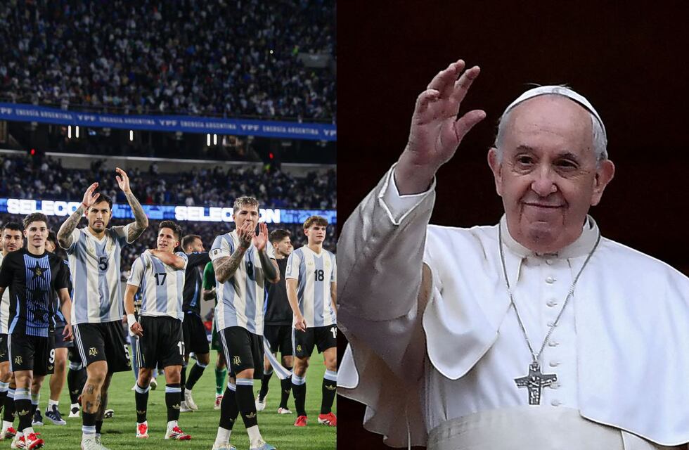 Los 4 jugadores de la Selección Argentina que fueron a despedir al Papa Francisco