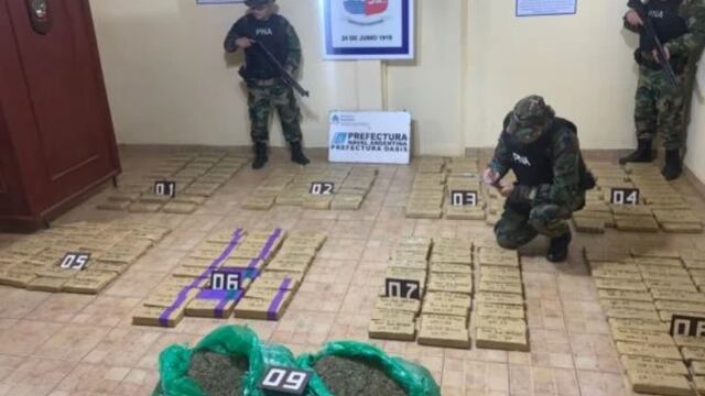 Incautan marihuana en Colonia Oasis.