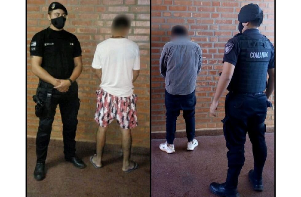 Posadas: detienen a dos hombres involucrados en ilícitos