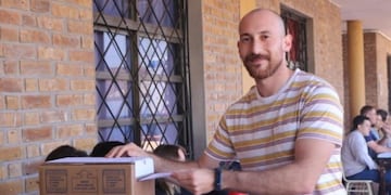 Balotaje 2023: Pablo Hassan, intendente de Oberá, sufragó y llamó a elegir a nuestro nuevo presidente.