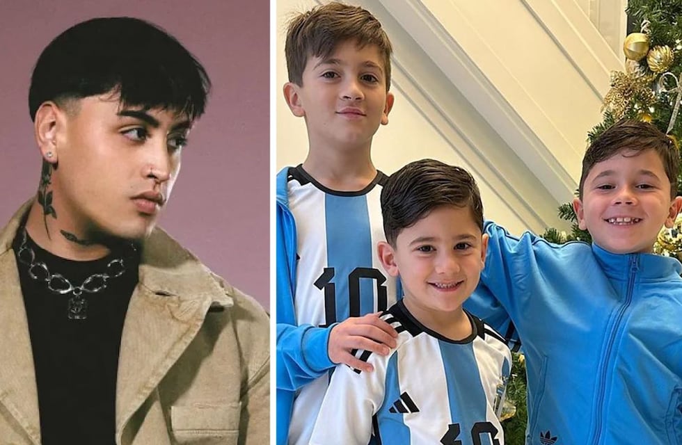 El fanatismo de los hijos de Lionel Messi por Tiago PZK y Trueno