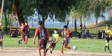 Fútbol infantil.