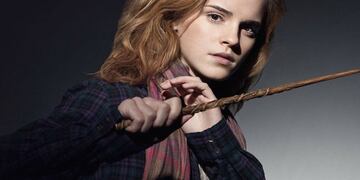 Emma Watson como Hermione Granger en Harry Potter.