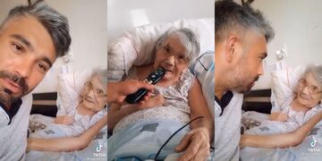 Lidia y Santiago son furor en TikTok con sus videos.