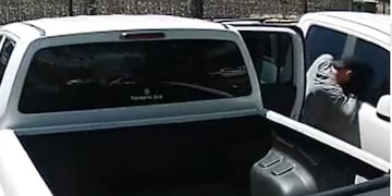 El robo de una camioneta generó preocupación en redes.