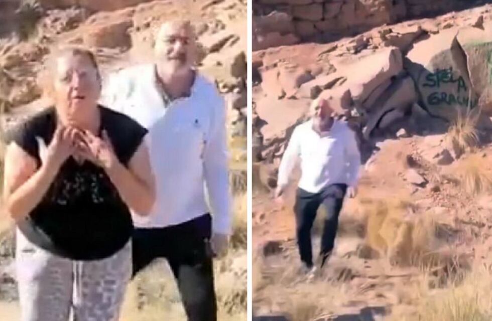 La millonaria multa que recibirían los turistas que graffitearon un dique en Mendoza
