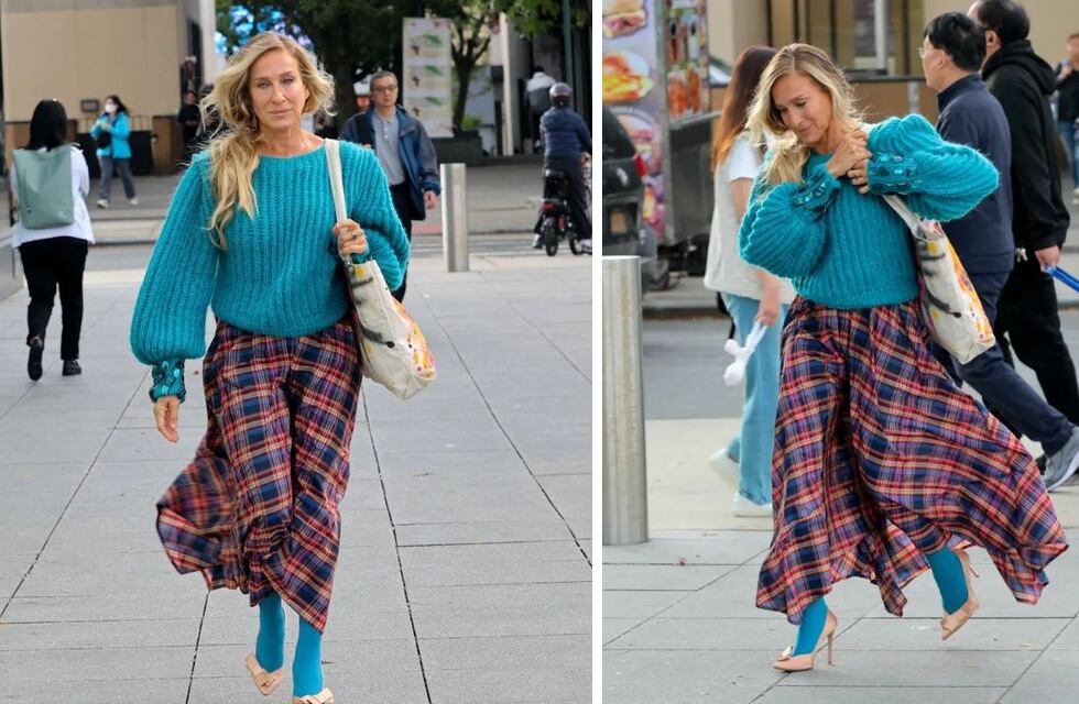 El sweater tejido de una diseñadora argentina que usó Sarah Jessica Parker y que es furor en Instagram