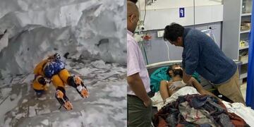 Un alpinista se perdió en una de las montañas más peligrosas del mundo y el video del rescate se viralizó.