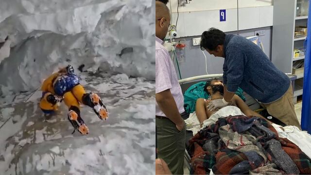 Un alpinista se perdió en una de las montañas más peligrosas del mundo y el video del rescate se viralizó.