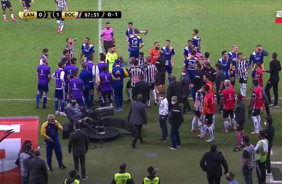 Copa Libertadores: el VAR volvió a anularle un gol a Boca ante Atlético Mineiro