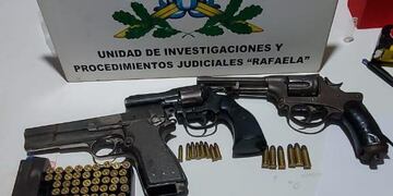 El material secuestrado por Gendarmería en Rafaela