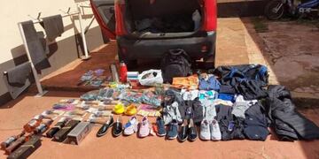 Cuatro personas fueron detenidas por un robo en un comercio de Oberá.