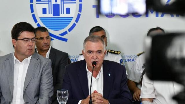 Gobernador Osvaldo Jaldo