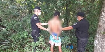 Terminó detenido tras robar varios objetos en San Antonio.