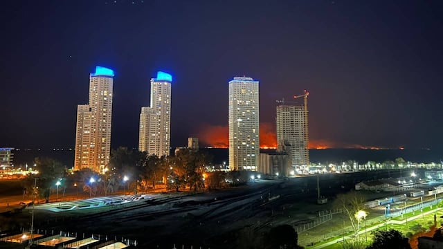 La contaminación volvió a la ciudad el miércoles.