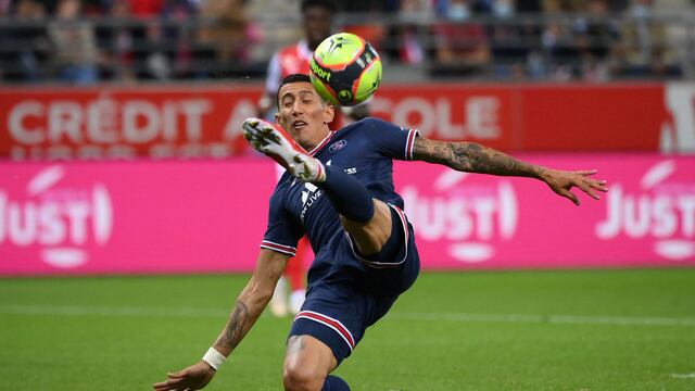 La brillante asistencia de Ángel Di María para Kylian Mbappé.