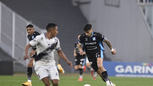 Alan Murialdo seguirá como titular el domingo en Racing, y Marcos Figueroa, el otro goleador, cumplió la suspensión y estará en el banco (Ramiro Pereyra / La Voz).