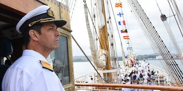 La Fragata Libertad continúa su 53° Viaje de Instrucción, comandada por el puntaltense Capitán de Navio Roberto Ariel Gestoso. (Foto: Gaceta Marinera).