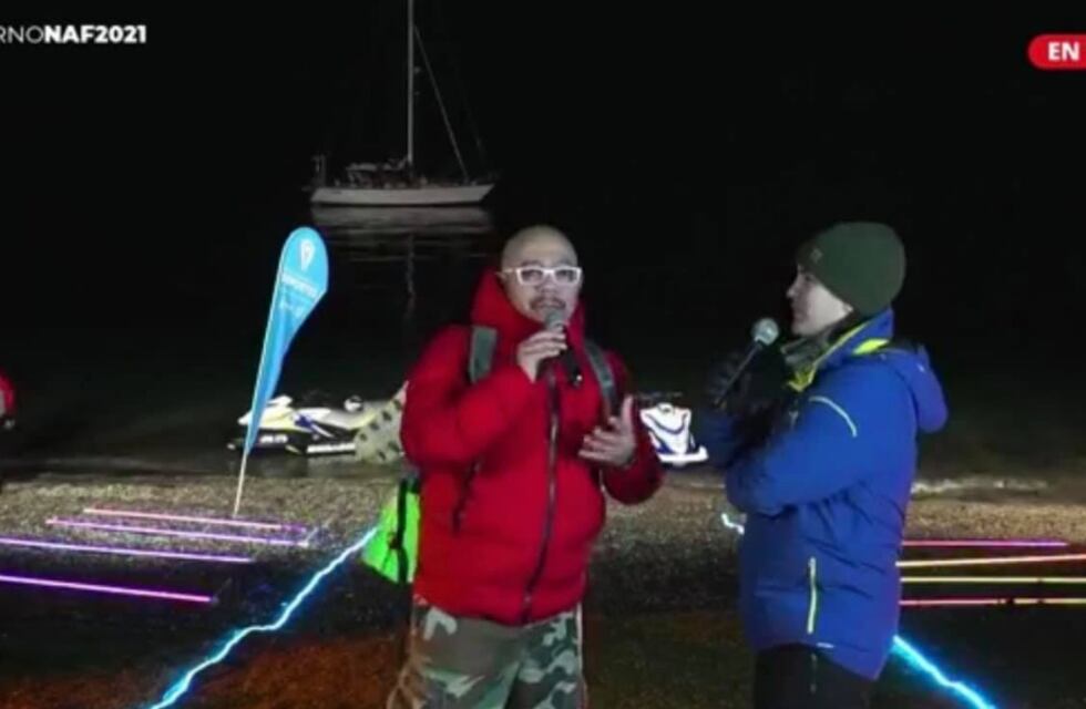 Noche más Larga: los festejos comenzaron con el “nado en aguas frías” por el Canal Beagle