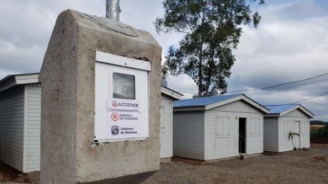 Energía de Misiones incorporó al servicio eléctrico a las familias relocalizadas