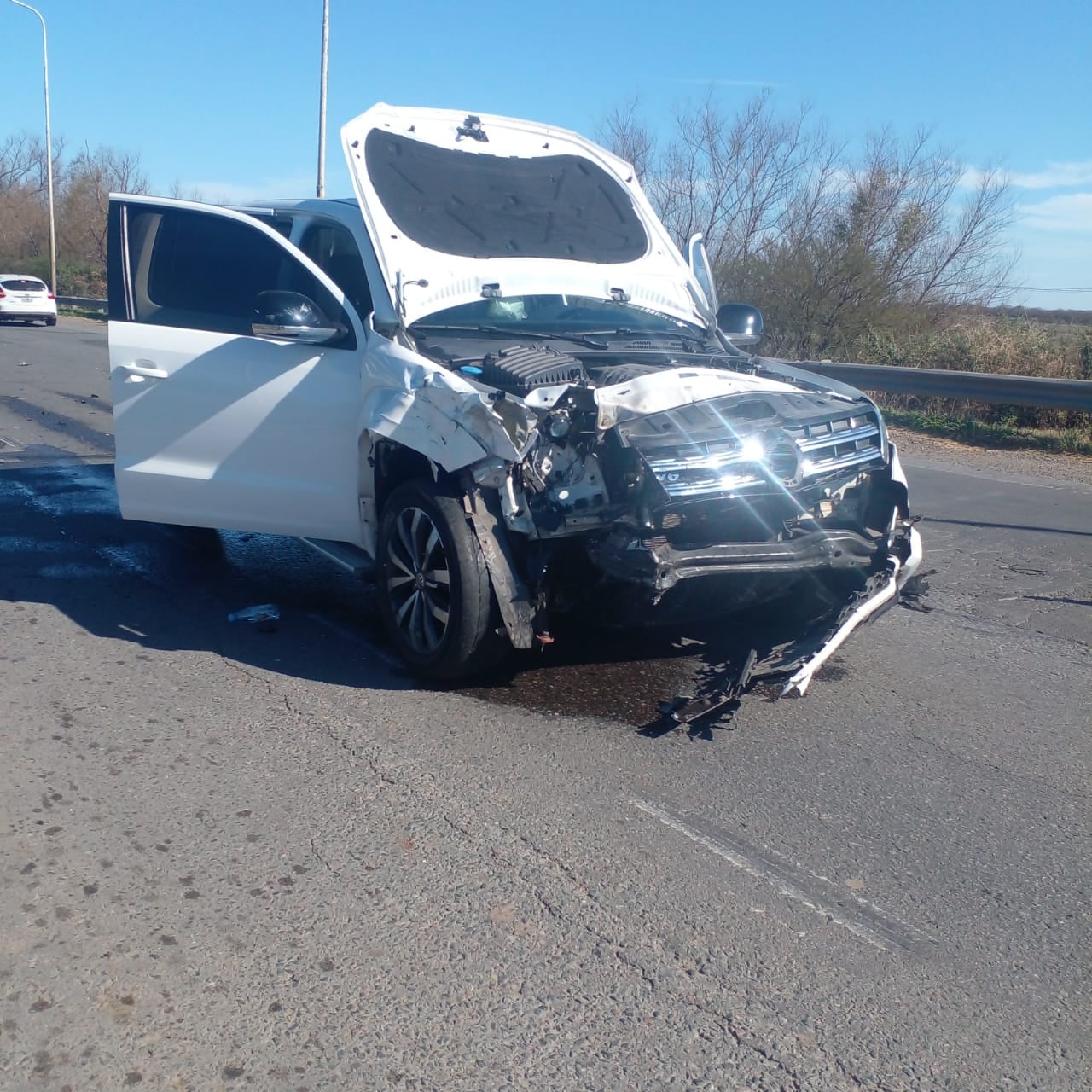 Grave siniestro vial en Villa Paranacito