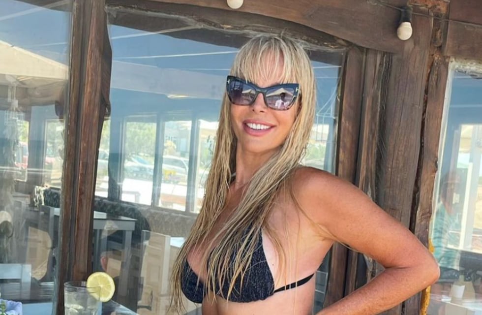 Graciela Alfano deslumbró al posar en micro short y contó cómo hace para mantener su figura