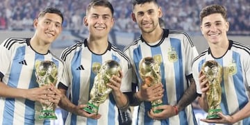 Otro cordobés de la Scaloneta será papá.