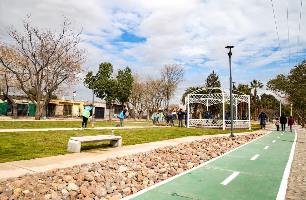 Maipú inaugura las mejoras en un emblemático espacio verde
