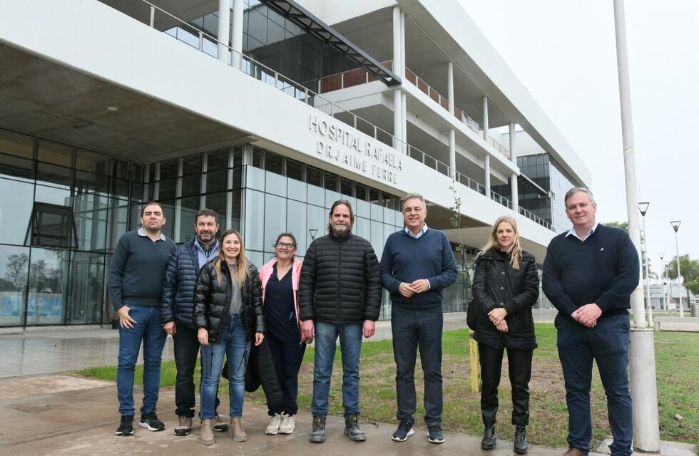 La obra del Hospital Regional de Rafaela estará listo en un par de meses