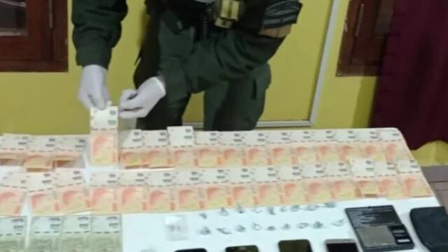 Aristóbulo del Valle: tras un control de rutina, allanan e incautan estupefacientes.