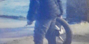 Llevaba una rueda de moto en el Zazpe