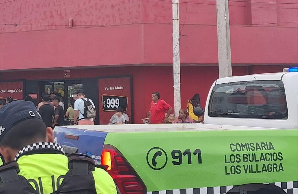 Operativo policial en la zona Este