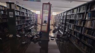 Inundación en la Universidad Nacional del Sur