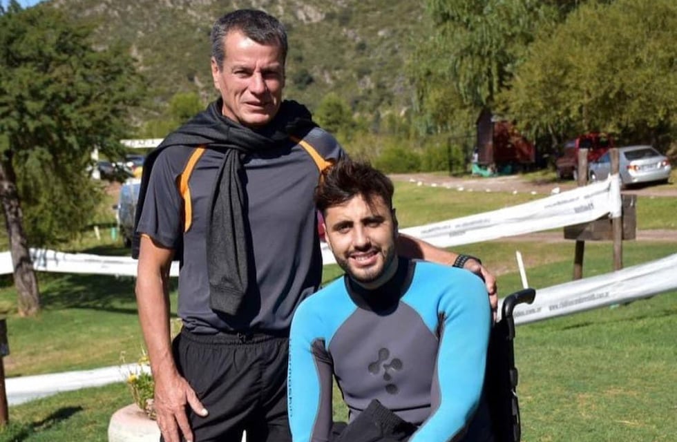 La historia de Sirur Maluf: un accidente que cambió su vida y el deporte lo ayudó a salir adelante