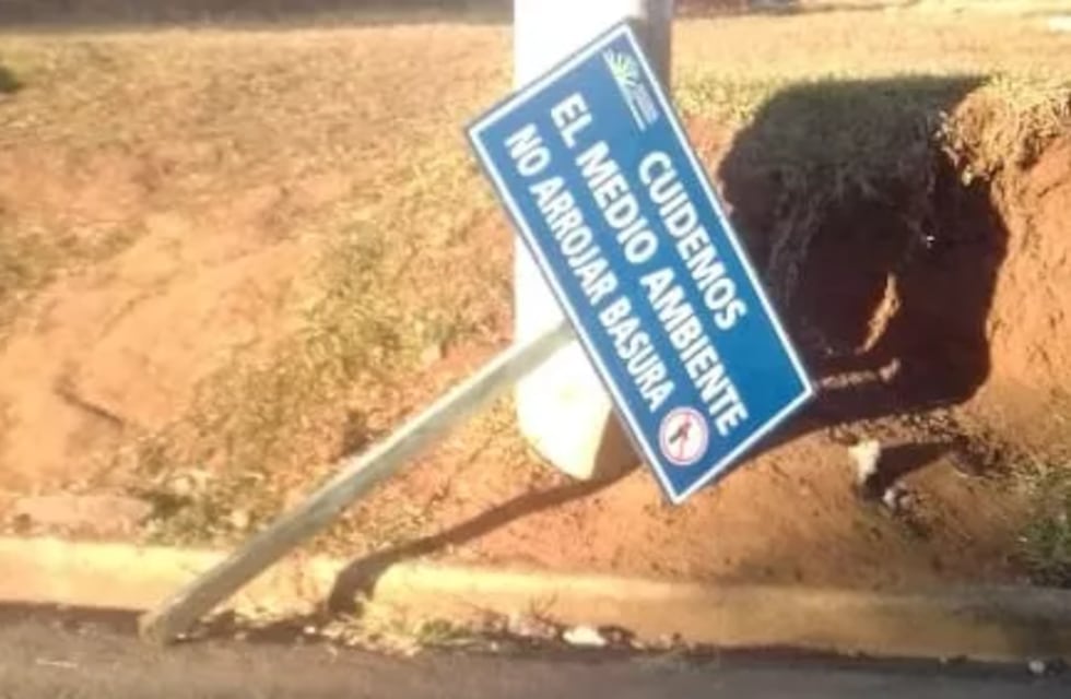 Indignación por vandalismo en la plaza central de Tobuna