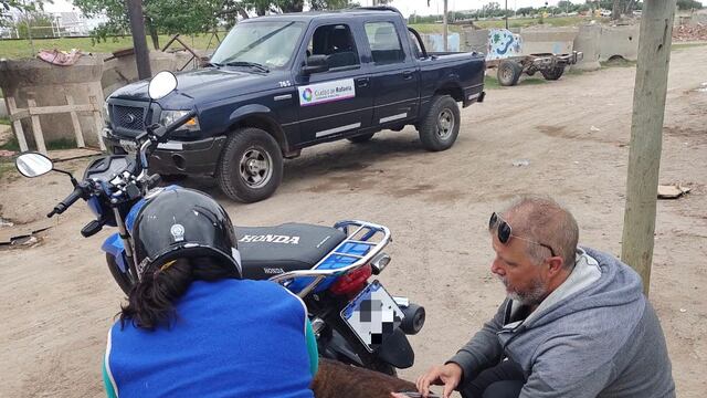 Salud animal llegó al barrio Italia