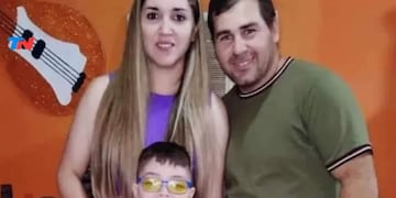 La familia de Zamir, el niño asesinado.