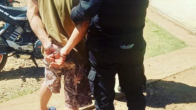 Posadas: le robo a un hombre con un buscapolos y termino detenido.