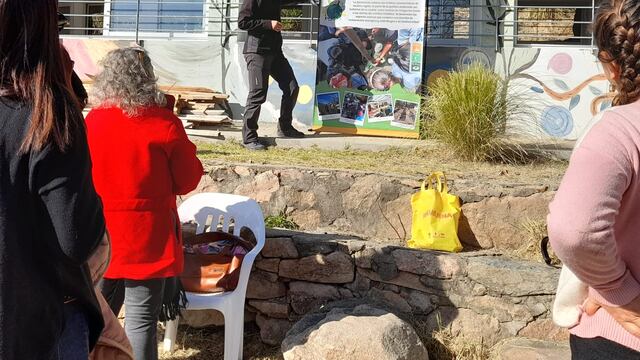 Capacitación a docentes en el Aula Ambiental