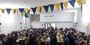 Gran Cena Baile del Club Recreativo Echegoyen de San Francisco de Bellocq