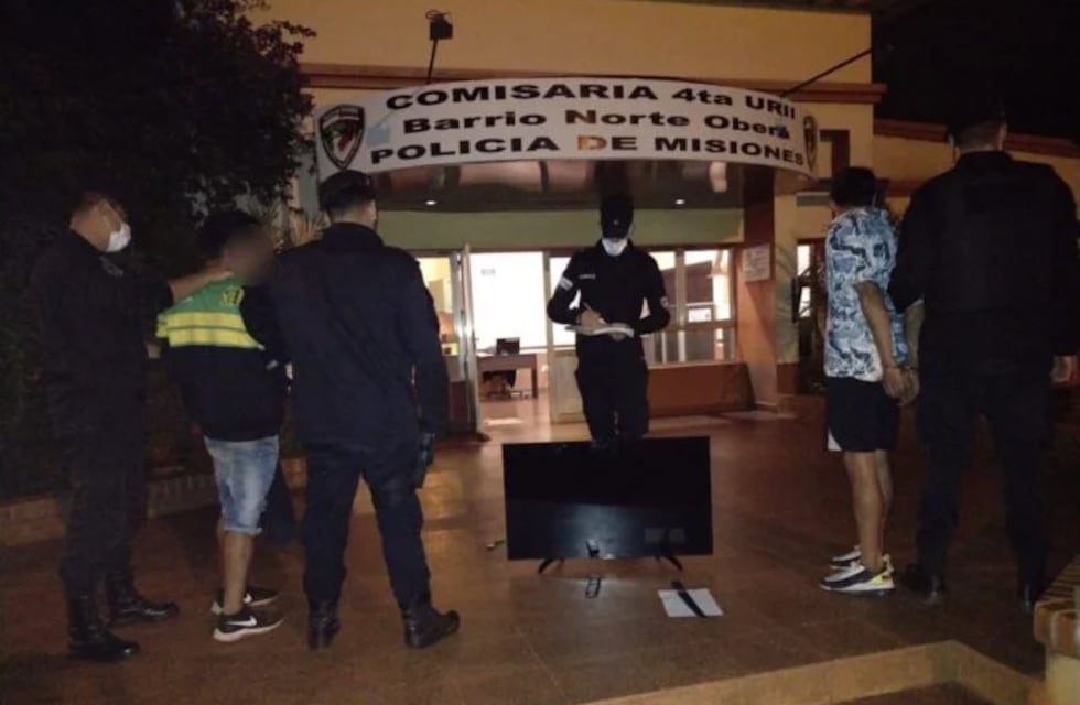Dos detenidos acusados de robo en una vivienda de Oberá
