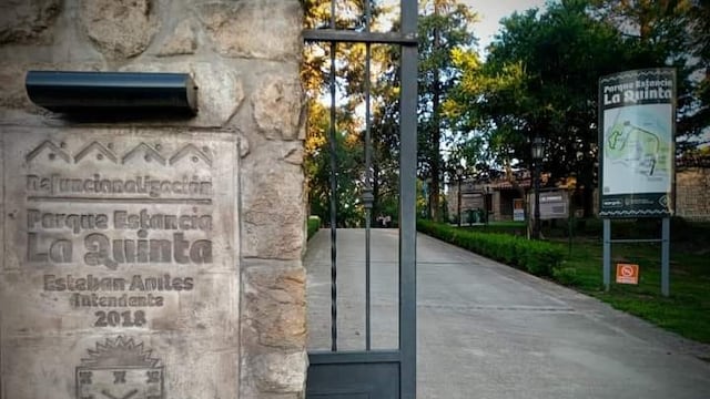 Parque Estancia La Quinta en Villa Carlos Paz.