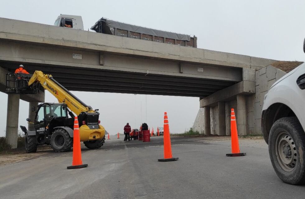 Autopista de la ruta 34: el jueves habilitan el puente al sur de Rafaela
