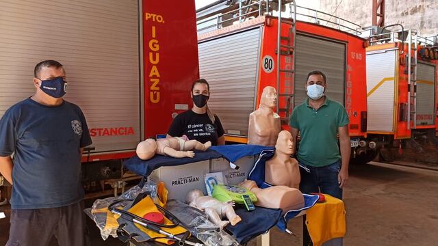 Bomberos de Iguazú realizarán una capacitación sobre RCP