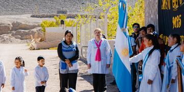 El nuevo edificio del JIN Nº 31 fue construido con fondos de la minería y beneficia a los niños de la localidad con un espacio educativo renovado.