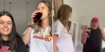 Es argentina, le sirvió fernet a una familia en Estados Unidos y sus reacciones se hicieron virales: “Calculé mal”.