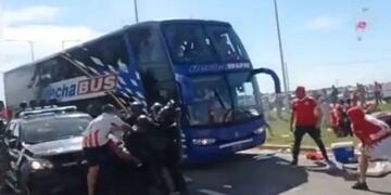 Incidentes en la previa del clásico santafesino