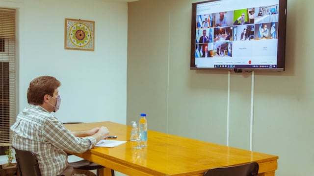 El Gobernador Gustavo Melella mantuvo un encuentro con los Gobernadores de la Patagonia y la Ministra de Salud de Nación para evaluar la situación epidemiológica de la región.