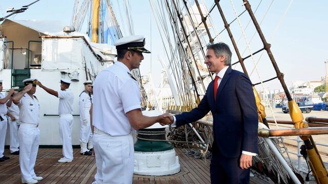 Al mando del puntaltense Capitán de Navío Roberto Ariel Gestoso, la Fragata Libertad arribó a Portugal. (Foto: Gaceta Marinera).