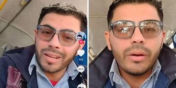 Es chofer de colectivos en Mendoza y se convirtió en tiktoker por sus divertidos videos.
